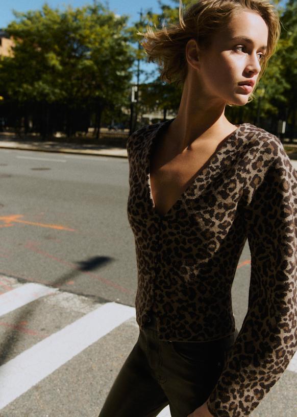 【新品・定番】Sezane セザンヌ ニットカーディガン　紺　S　メリノウール Anouck カーディガン - ネイビー - メリノウール - Sézane