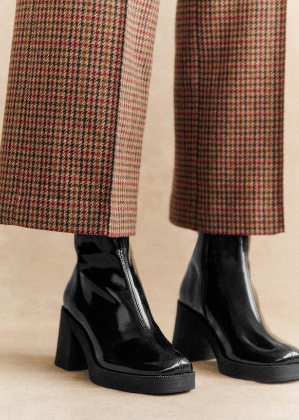 Sezane high pauline boots on sale