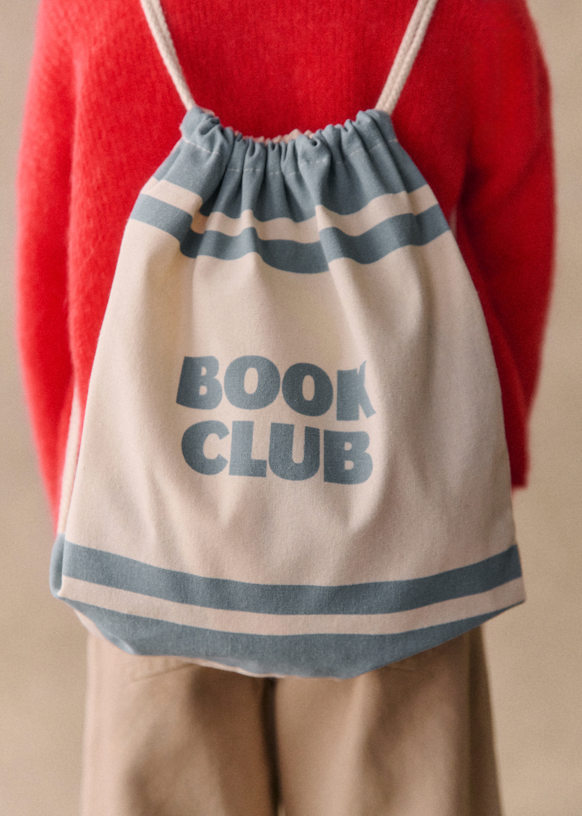 Gym bag Book Club Recycled cotton Octobre Éditions