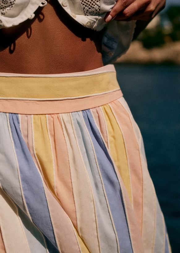 L'Appartement メドモアゼル Skirt Cezanne L'Appartement メドモアゼル Skirt Cezanne Cezanne Low Rise