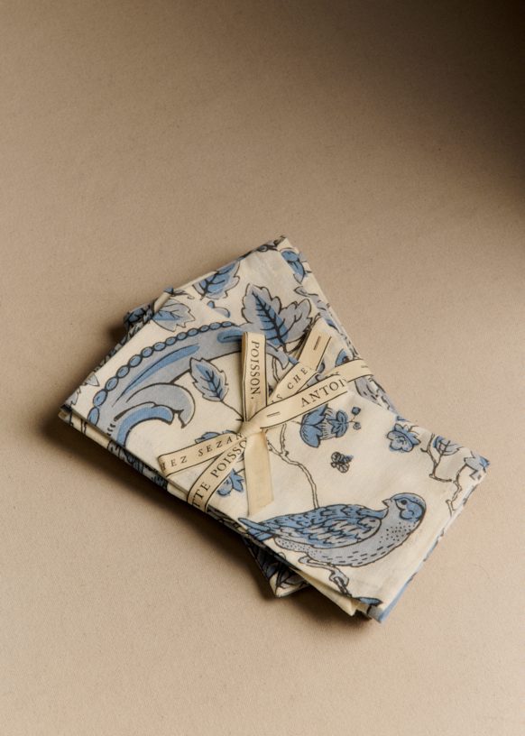 A*a様 Sezane レア品 花柄デザインジャケット 36 Set of 2 napkins - Sézane x Antoinette Poisson - Boutonnières