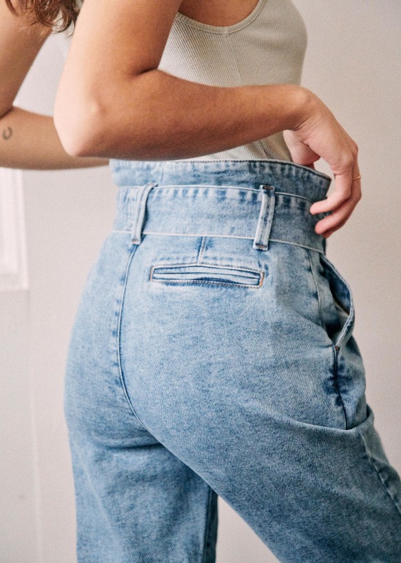 Jean taille haute sezane clearance