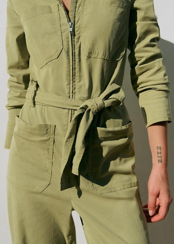 Cheryl ジャンプスーツ - アボカド - リヨセル - Sézane