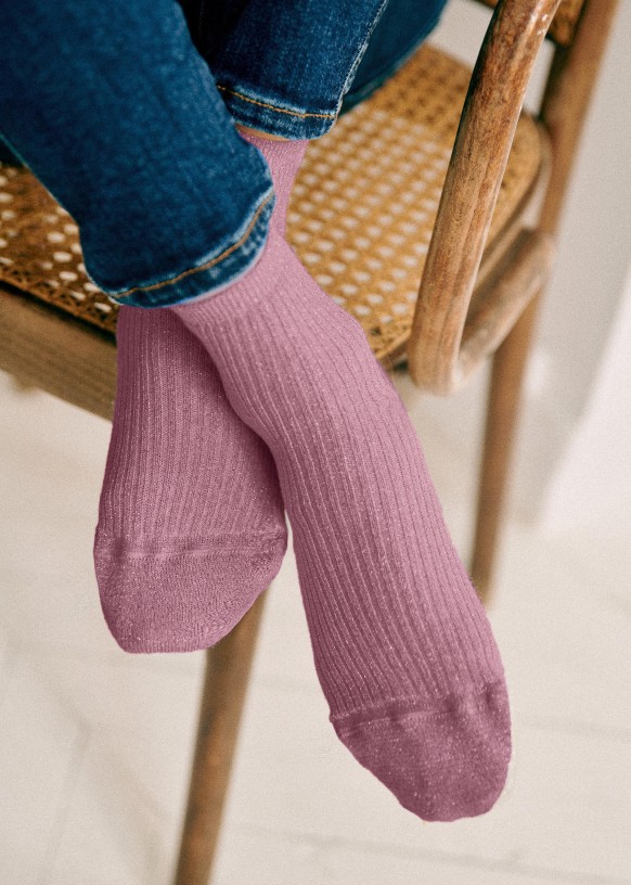 Chaussettes lurex top