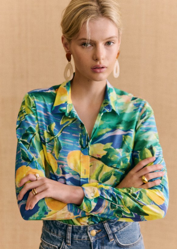 Pierro Shirt - Sézane x Momonì - Rimini - 0rganic cotton