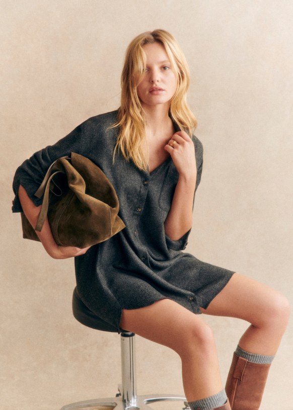 Robe velours sezane online