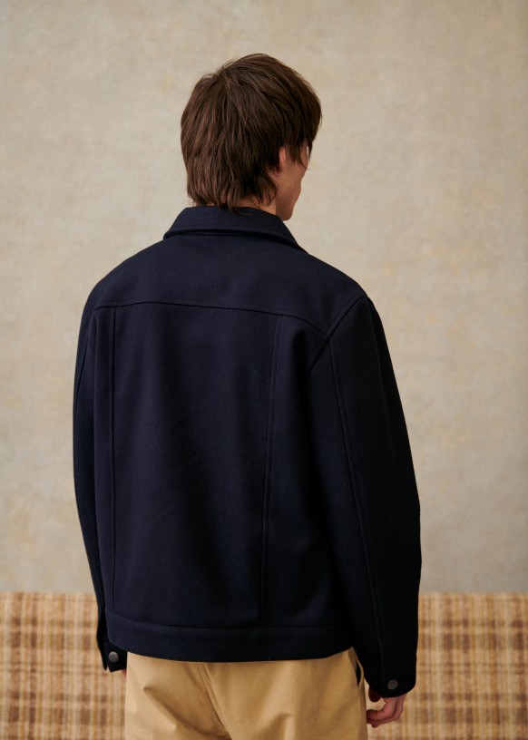Navy 2024 blouson jacket