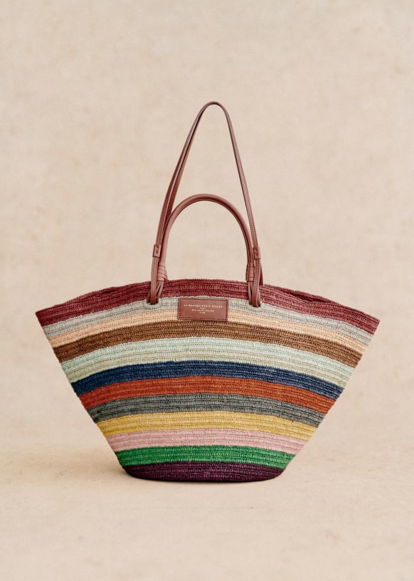 Baskets multicolores top