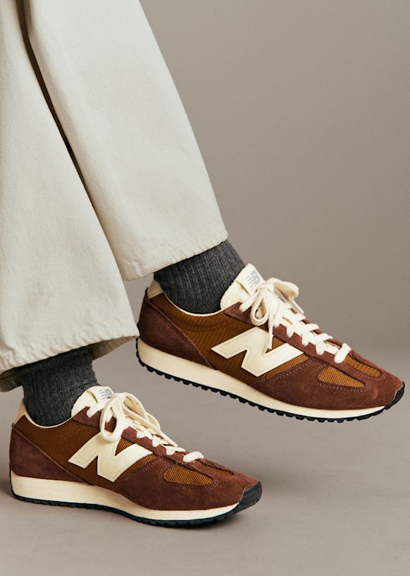 New Balance 471 Sneaker - Brown - Leather - Octobre Éditions