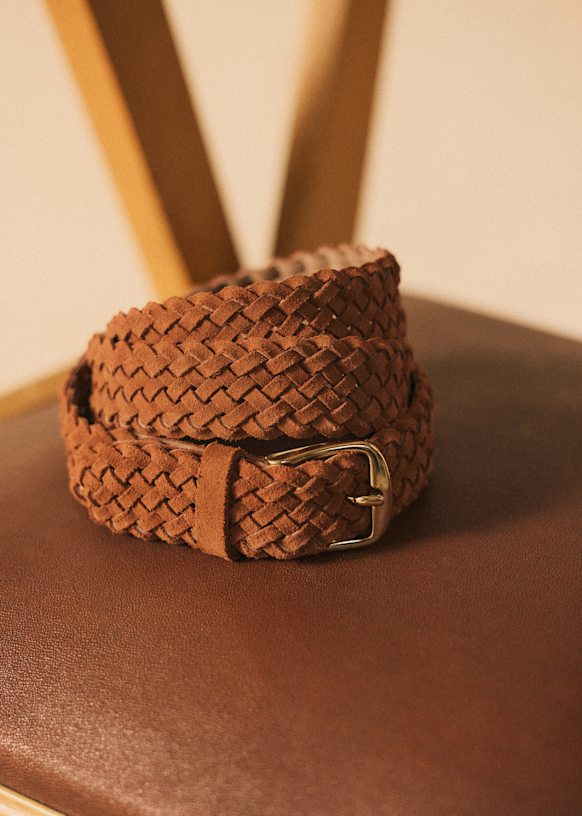 Cintura ampia Polo ID in pelle da donna | Ralph Lauren® IT