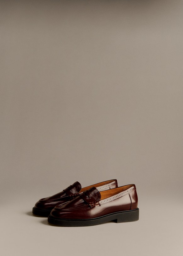 Adam Loafers - Icy purple - Bovine leather - Sézane