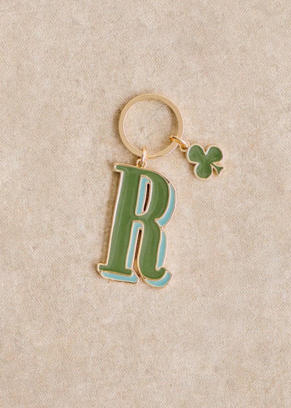 Keychain letter r top