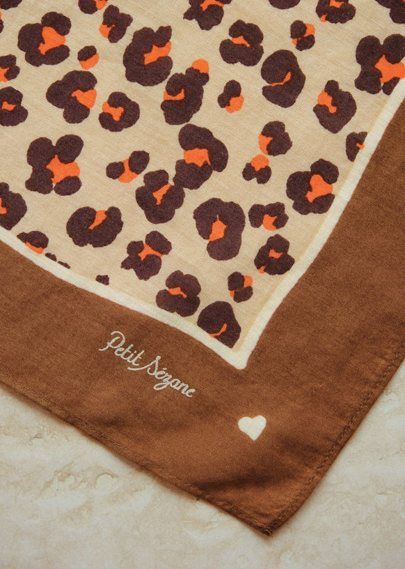 Leopard Orchid Scarf