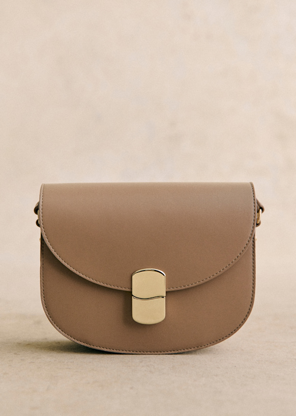 Claude Bag - Glossy Black - Bovine leather - Sézane