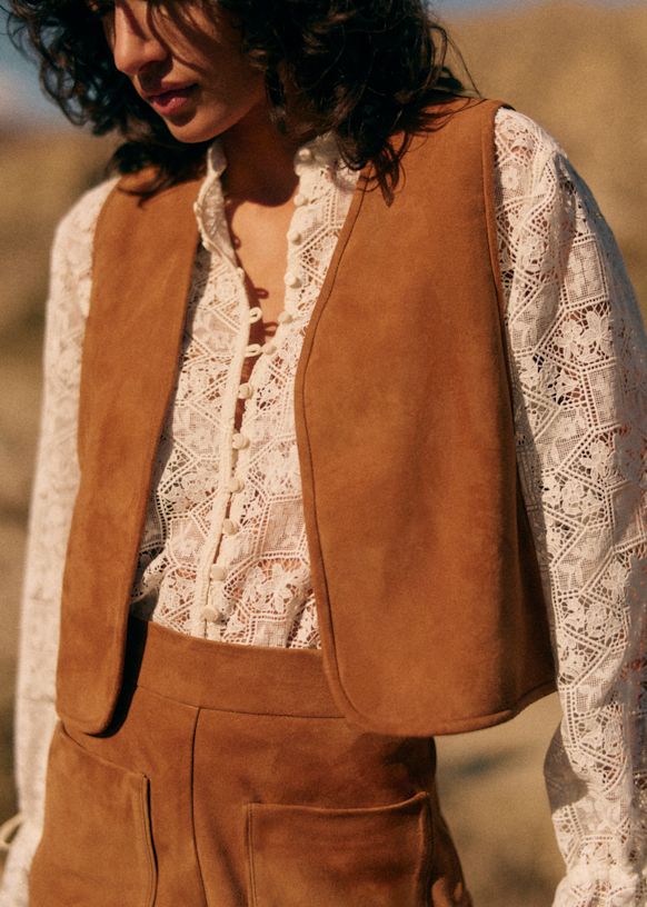 ジャケット・アウター ANDMARY Blair short jacket beige andmary Blair short jacket ANDMARY Blair short jacket beige