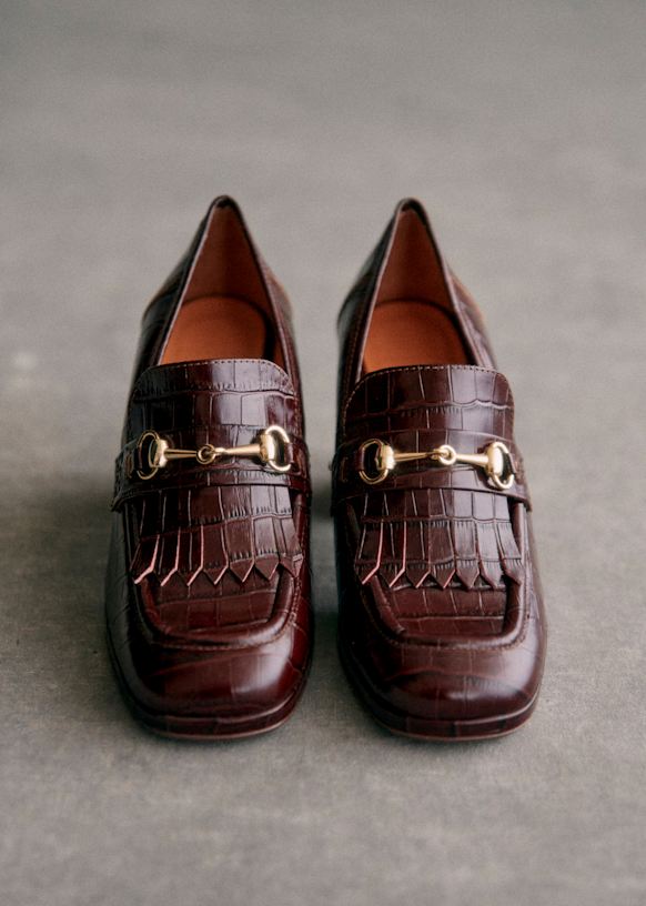 Julianne Loafers - Glossy Black - Bovine leather - Octobre Éditions