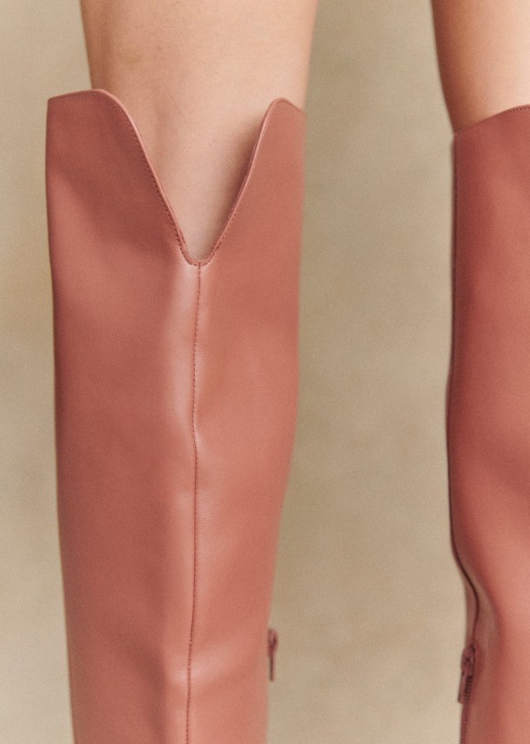 Agathe thigh high boots shop