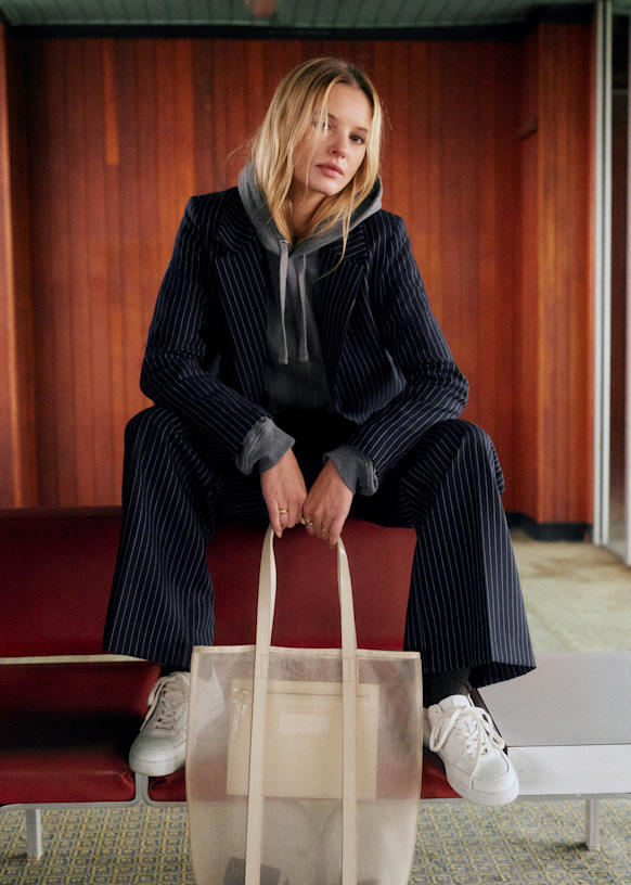 SEZANE セザンヌ ヘリンボーンダブルジャケット A530 SEZANE セザンヌ ヘリンボーンダブルジャケット A530 - メルカリ