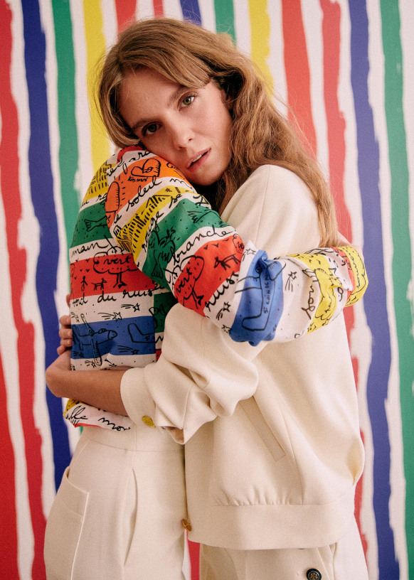 Mike Jacket - Sézane x JCC+ - Ecru - Recycled polyester - Sézane