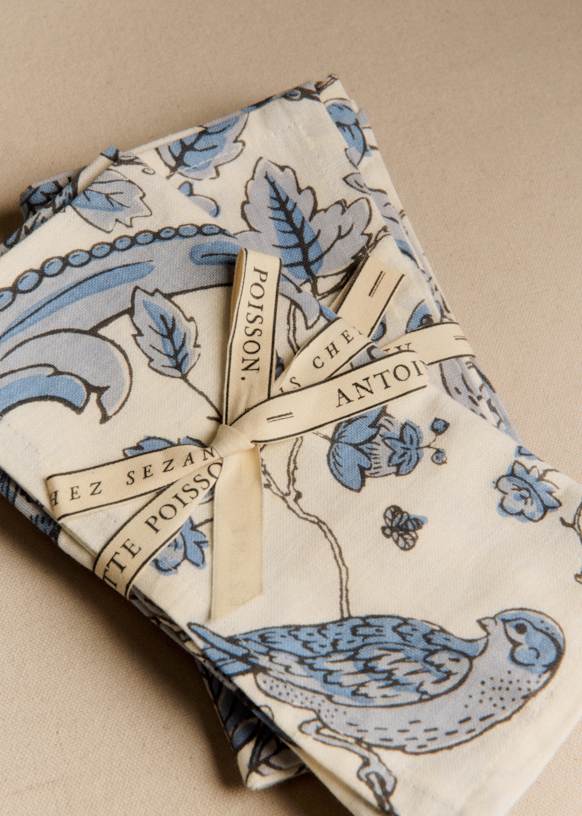 Set of 2 napkins - Sézane x Antoinette Poisson - Boutonnières