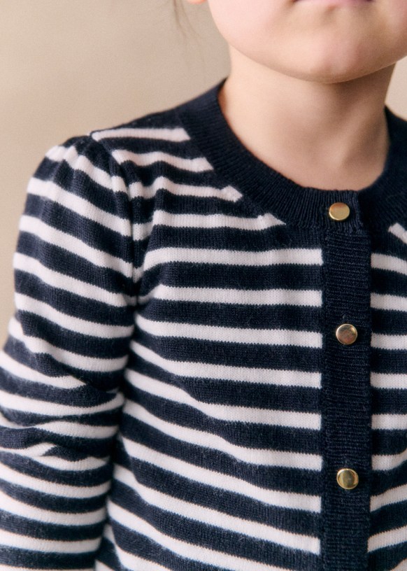 Swan カーディガン - ヘーゼルナッツ - メリノウール - Sézane