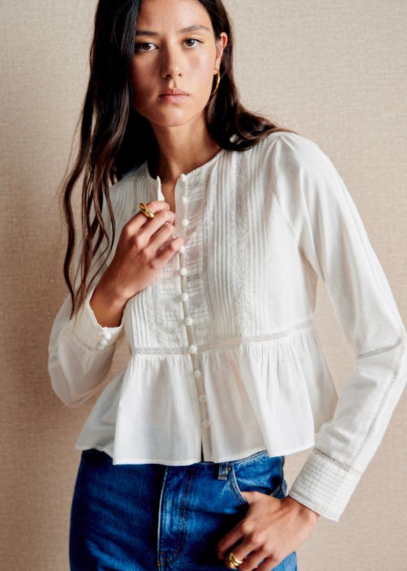 Blouse Charlina - Ecru