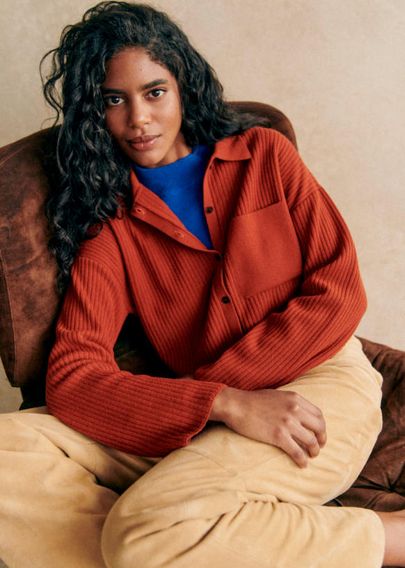 美品♪La maille Sézane キッドモヘヤ ハーフボタン ニット 美品♪La maille Sézane キッドモヘヤ ハーフボタン ニット レディース