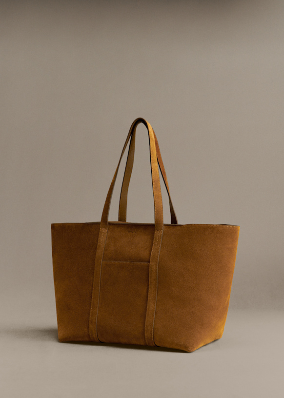 Gabin Bag - Taupe - Bovine leather - Sézane
