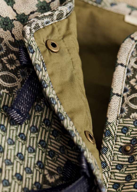 Sari Coat - Petit Sézane x Antoinette Poisson - Dominote Patchwork