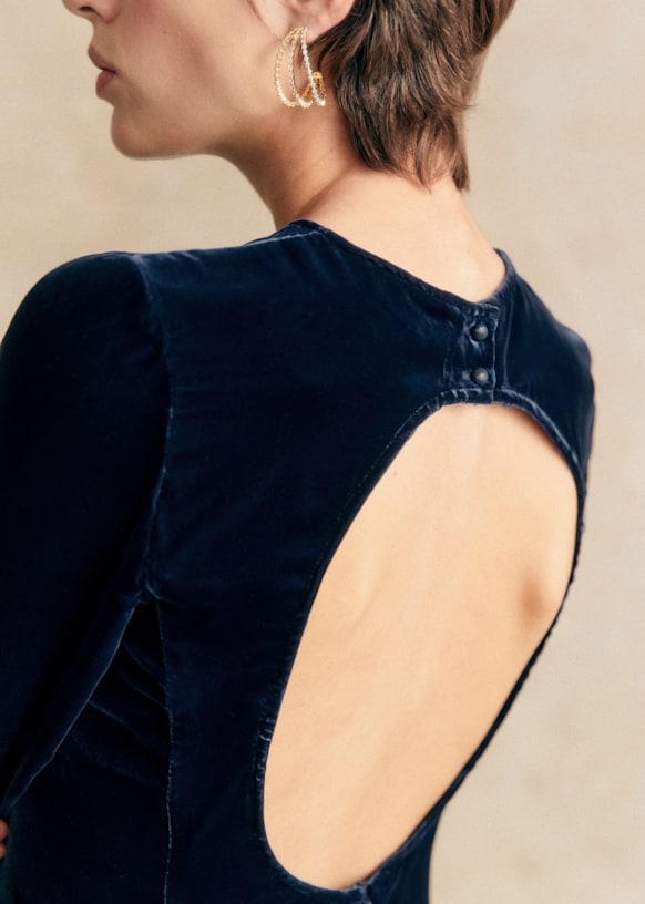 Enara Dress - Evening Blue