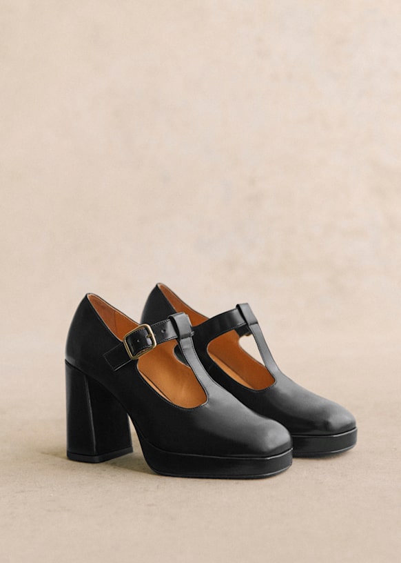 High mary jane heels discount
