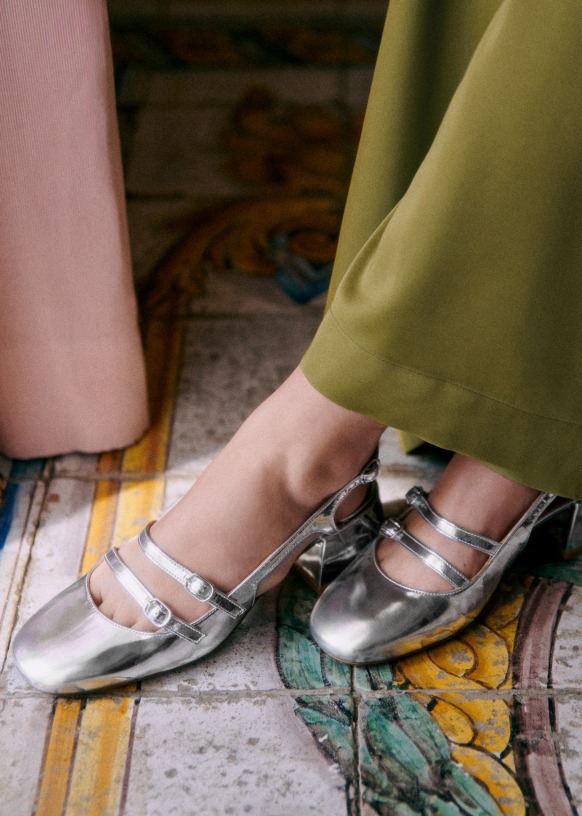 Paula Babies Silver Mirror Goat Leather Octobre Editions