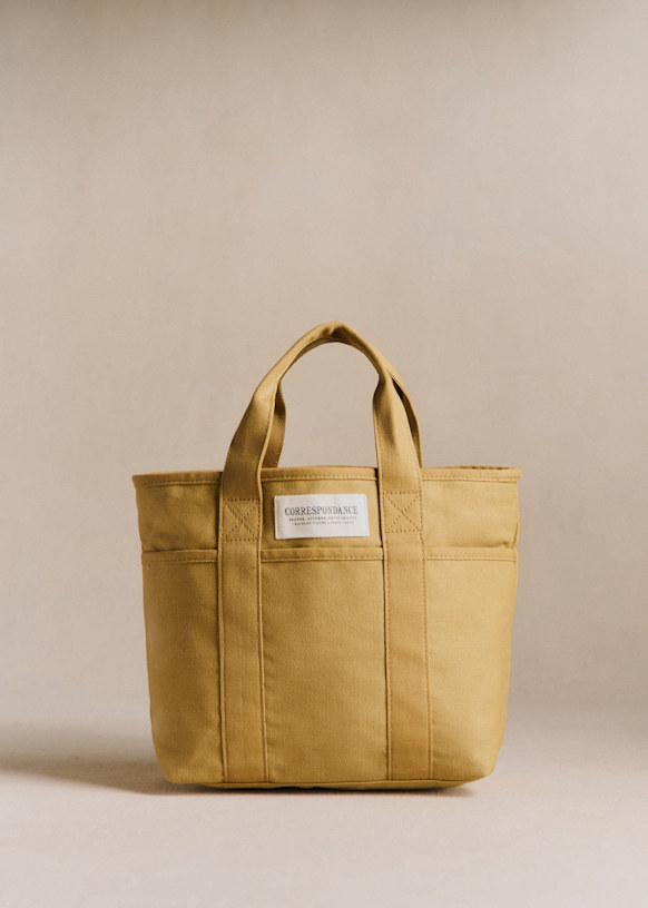 Mini Tote Bag - Ecru - Cotton - Sézane