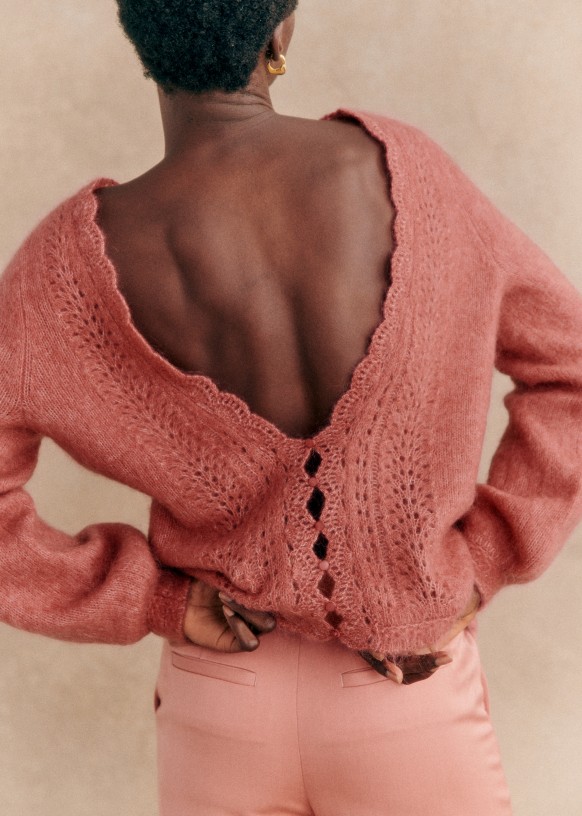 Pull sezane rose 2025