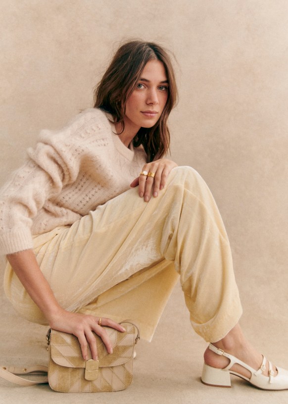 Jake Jumper - Vanilla - Kid mohair - Sézane