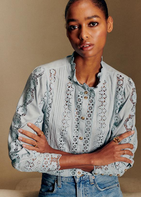 SÉZANE フリル トップス My Picks from the Sézane Fall Collection — The Sun Also Reads