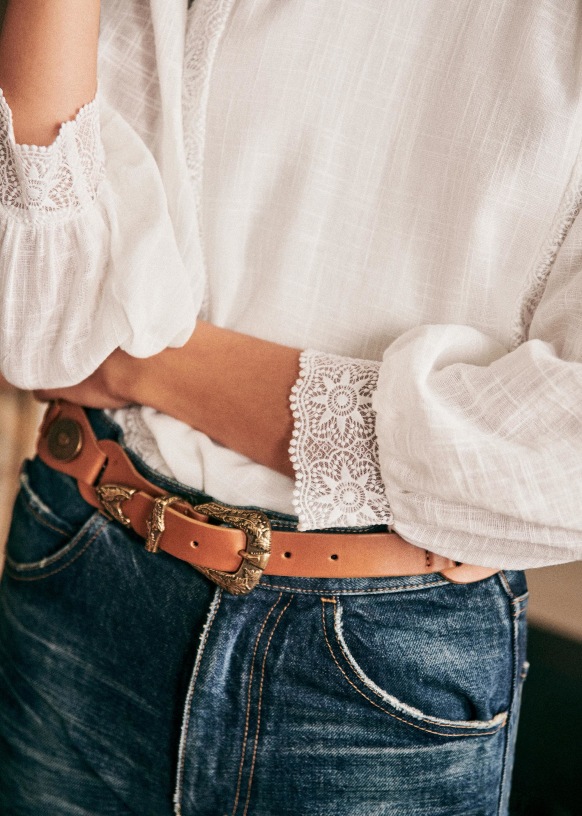 Sezane ceinture ellie clearance
