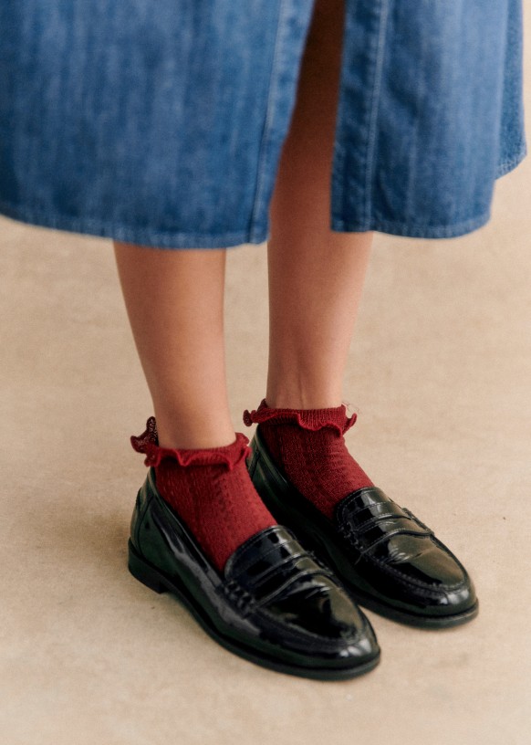 Mocassins 2025 leopard sezane