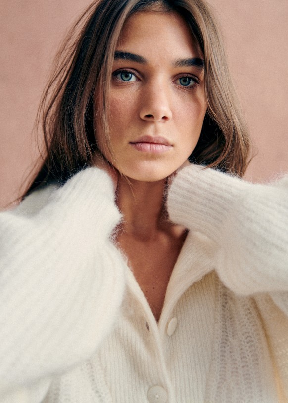 Micky Jumper - Hazelnut - Kid mohair - Sézane