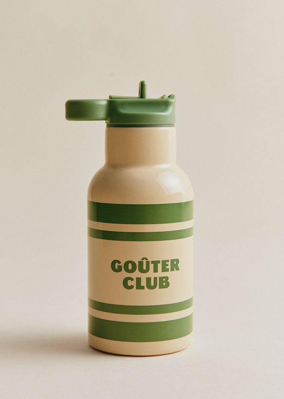 Thermal Bottle - Bisous Club - Stainless steel - Sézane