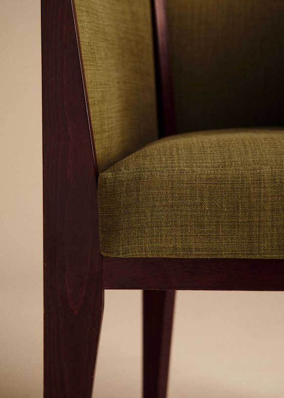 Fauteuil style art déco vintage
