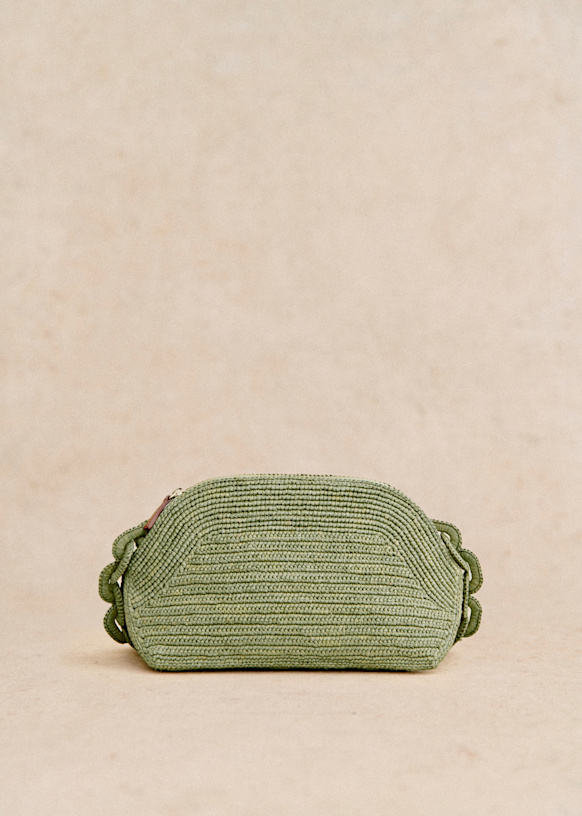 Isabelle Bag - Natural woven raffia - Raffia - Sézane