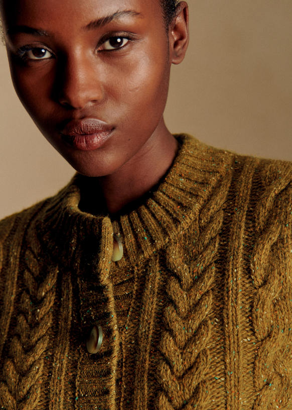 Andine Jumper - Gold - Wool - Sézane