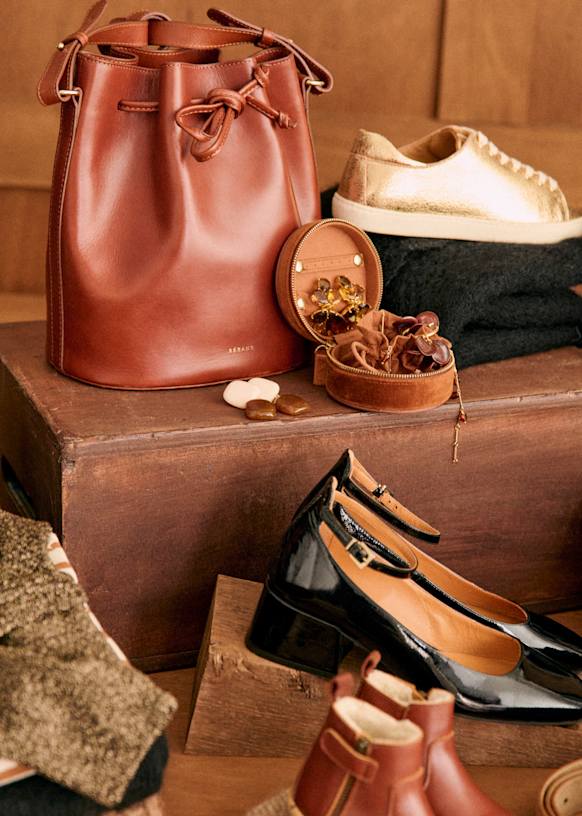 Jewelry Case - Bronze - Cotton - Sézane