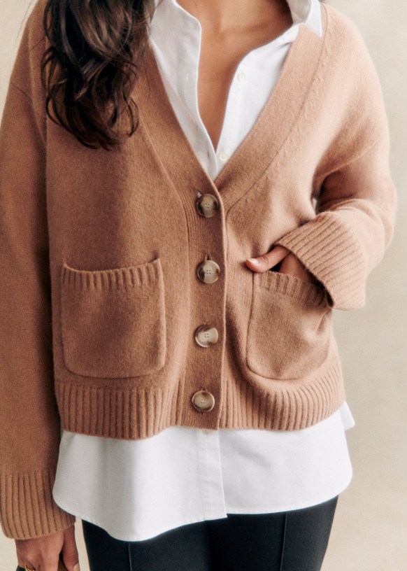Jady Cardigan - Camel - Yak - Sézane