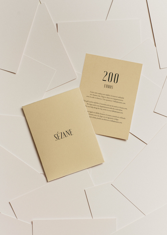 Carte Cadeau Sézane