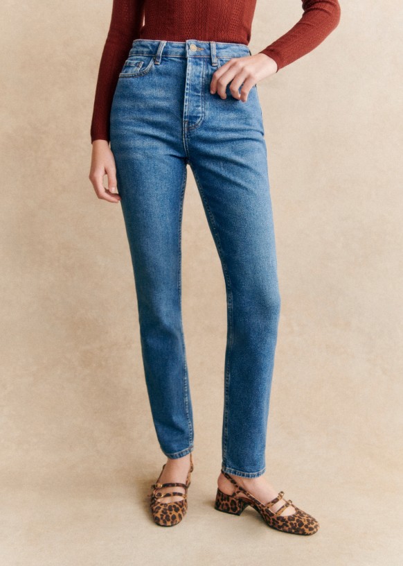 Jean denim brut deals