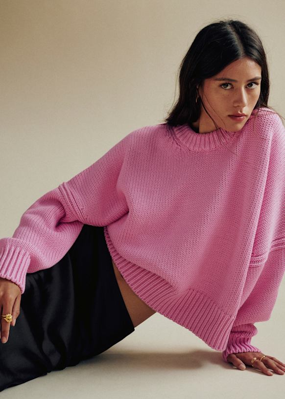 Virgil Jumper - Rose Summer - Organic cotton - organic textile