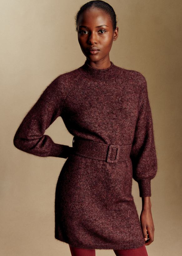 アポリナ　nola dress ３-５Ｙ NOLA Black Short-Sleeved Mesh Sheer Women's Dress – Steve Madden