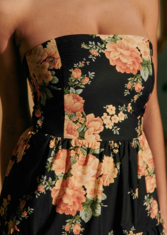 Robe bustier sezane best sale